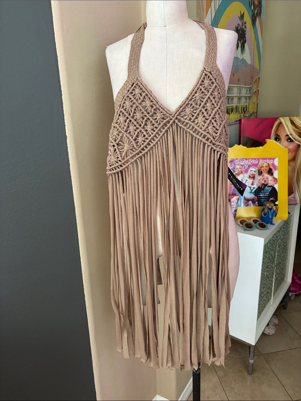 Fashion Nova Mocha Top NWT